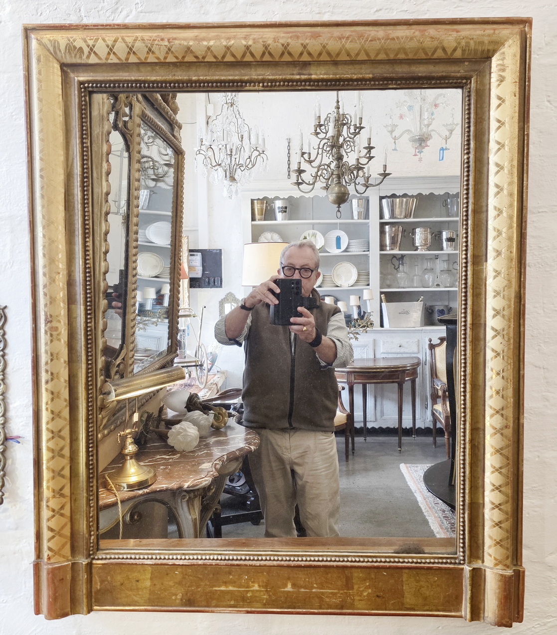 A French Charles X Mirror
